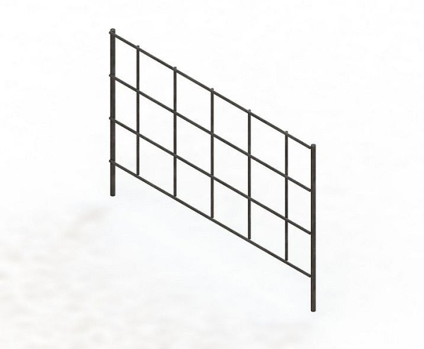 Meta Freistehendes MSN Trenngitter Tiefe 300 mm, verzinkt, (270 x, 2002579