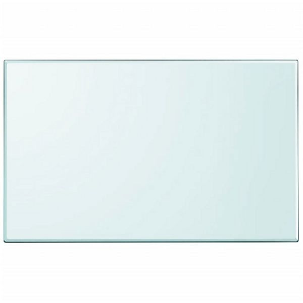 vidaXL Tischplatte aus gehärtetem Glas rechteckig 1000x620 mm, 243633
