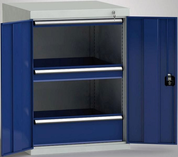 KLW Maschinenbeistellschrank 1000/1019 x 725 x 772 mm H x B x T, Einbaumaß: 850 mm, Einteilung: 36x36 Einheiten Oben, TGC1000-03EP-TD-001