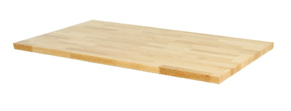 bott cubio Rotbuche-Arbeitsplatte BxTxH: 2000 x 750 x 40 mm, Rotbuche Natur, 41201036.07V