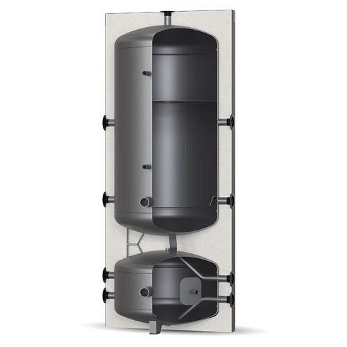 Solarbayer Wärmepumpen Doppelspeicher WP-DF 300/100, 100300000