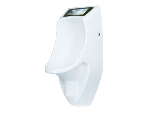 URIMAT Urinal compactvideo, mit 6,5" LCD-Bildschirm, wasserlos, weiß, 14.971