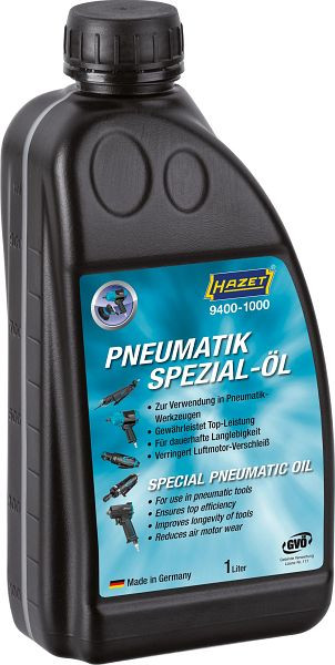 Hazet Pneumatik Spezial-Öl, Verpackungseinheit: 1000 ml, 9400-1000
