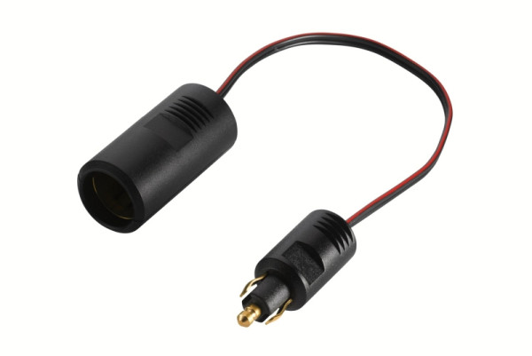 HELLA Adapter, Zigarettenanzünder, 24V, Länge: 0.25m, Belastbarkeit bei 24V: 8A, 8KA 007 589-101