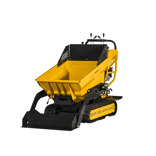 LUMAG Vollhydraulischer Benzin-Miniraupendumper mit Kettenantrieb, Honda Motor, Schaufel Selbstlader, VH500NPROGXS
