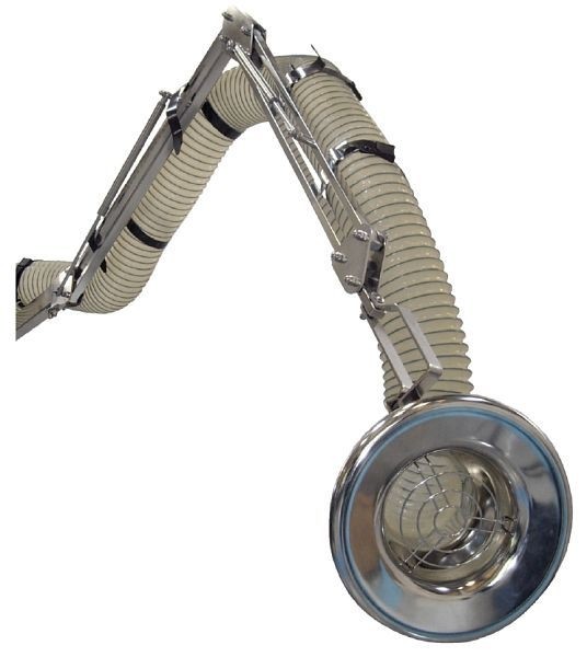 Nederman Absaugarm NEX-S, Länge 3m, Ø 160 mm, mit Drosselklappe, 10521632