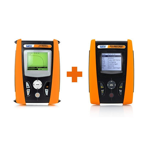 HT Instruments Aktionspaket bestehend aus I-V500w & PV-ISOTEST, 1002350