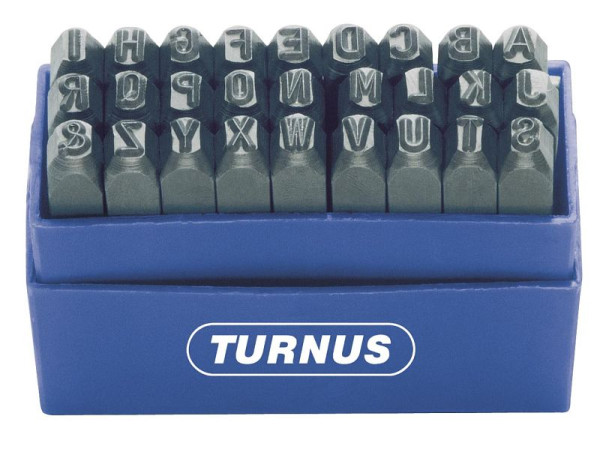 KUKKO Schlagbuchstaben-Satz, extra schwere Qualität, 27-teilig, Typenhöhe: 8,0 mm, 331-508