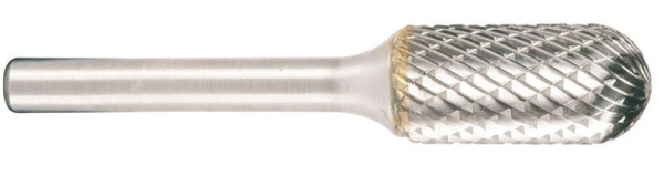 Projahn Hartmetallfräser Form C Walzenrund / Zylinder Walze d1 3.0 mm, Schaft-Durchmesser 3.0 mm K, 700363030