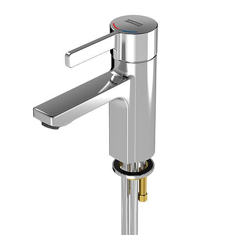 KWC Thermostat-Standbatterie, F5, EHM, Rohre, 125 mm, Hygieneoption, 2030070650