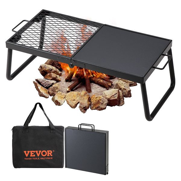 VEVOR BBQ Gills Holzkohlegrill Klappgrill Tischgrill 570 x 285 x 230 mm, ZDYYKJZDG2412HEIHV0