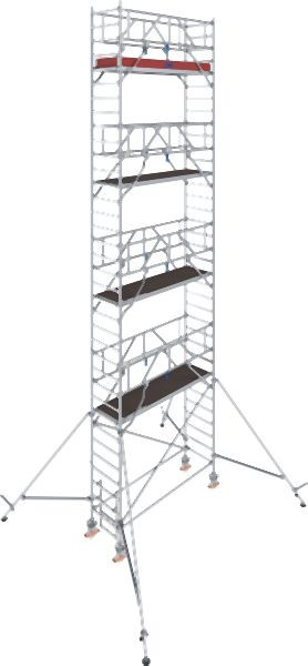Krause Stabilo Fahrgerüst S1000 Feldlänge: 2,50m, Arbeitshöhe: 10,3m, 777072