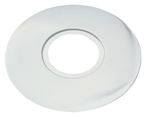 rutec Deko-Lochblende 186 mm - weiß mit 2 verlängerten Halteklammern, 55491