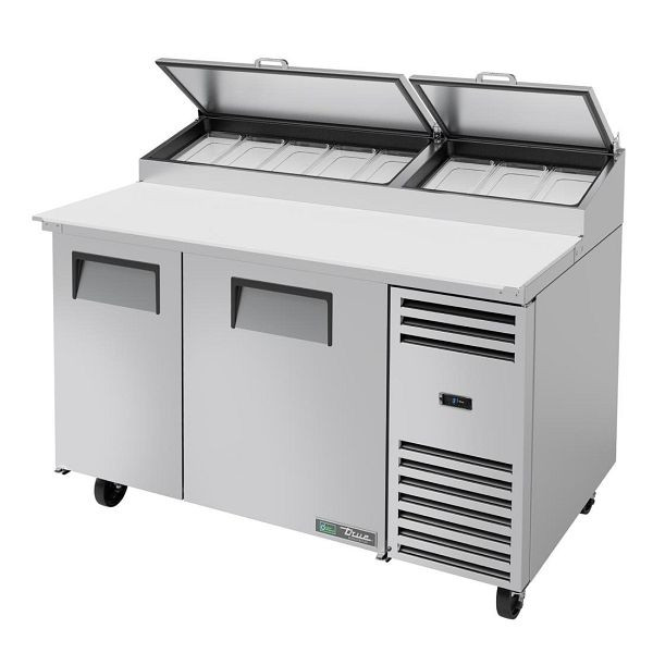 True Pizza-Zubereitungstisch mit 2 Türen TPP-60, patentierte Luftstromsysteme, CK302