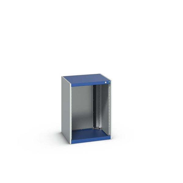 bott cubio Schubladenschrankgehäuse, BxTxH: 650x650x900mm, RAL 7035/5010, Enzianblau, 40019107.11V