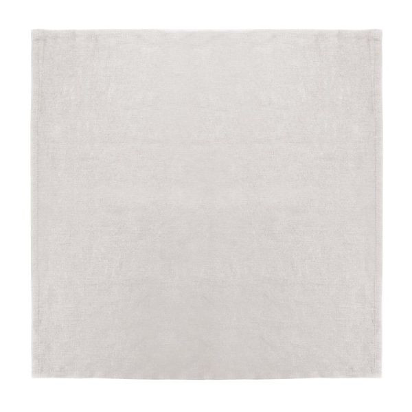 Olympia Leinen Tischserviette Sandfarben 400x400mm (12 Stück), FW699