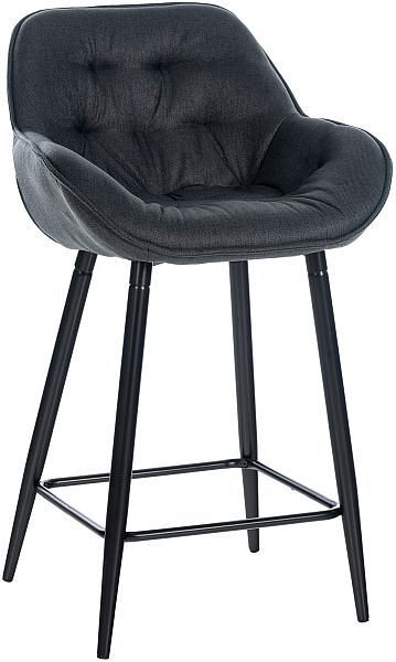 CLP Barhocker Gibson Stoff, dunkelgrau, 319611, 4251756467197