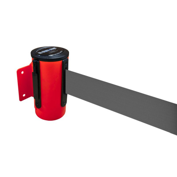 Stein HGS Wandgurtkassette -P-Line Utility-, rot, grau, mit Sicherheitsverschluss (selbstlösend), 12846d-0803