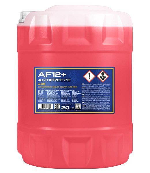 MANNOL 4112 Frostschutzmittel AF12+ Longlife, VE: 20 l, MN4112-20
