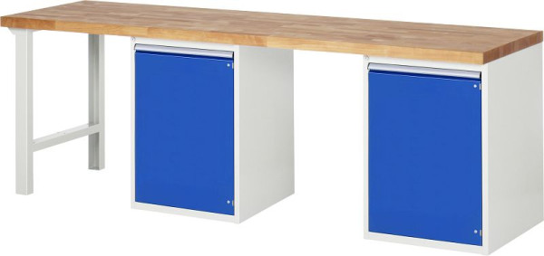 RAU Werkbank Serie 7000 - Modell 7501-8, B3000 x T700 x H840 mm, 03-7501A8-307B4S.11