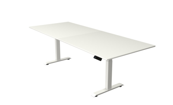 Kerkmann Steh-/Sitztisch Move 4 neu 250 x 100 cm Gestell weiß, Tischplatte weiß, 10091210