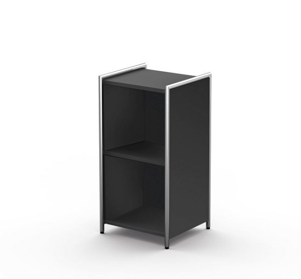 Kerkmann Sideboard, für 2 OH, Artline, B 410 x T 380 x H 780 mm, anthrazit, 13734413