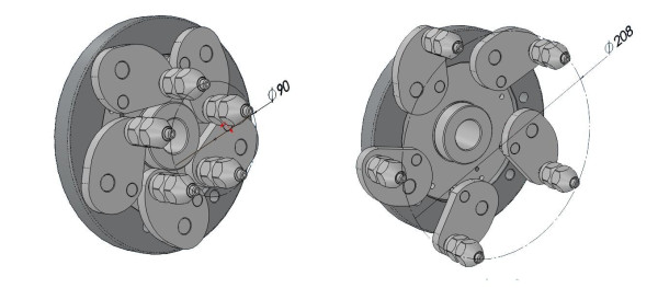 ATH-Heinl Universalflansch für W62, W42, W22, RUF0186