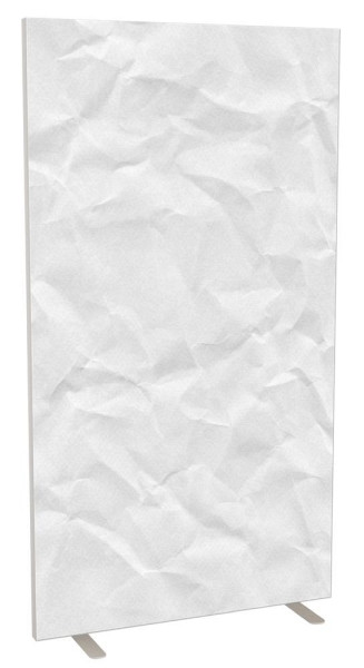 Deskin Stellwände NAPLES, Stoff schwer entflammbar, Papieroptik, H x B 1740 x 940 mm, 289022