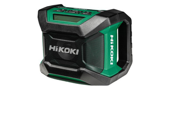 HiKOKI 14,4/18V Baustellenradio (DAB+, Bluetooth), inkl. Netzteil, UR18DA (Basic) (Karton), UR18DAW4Z