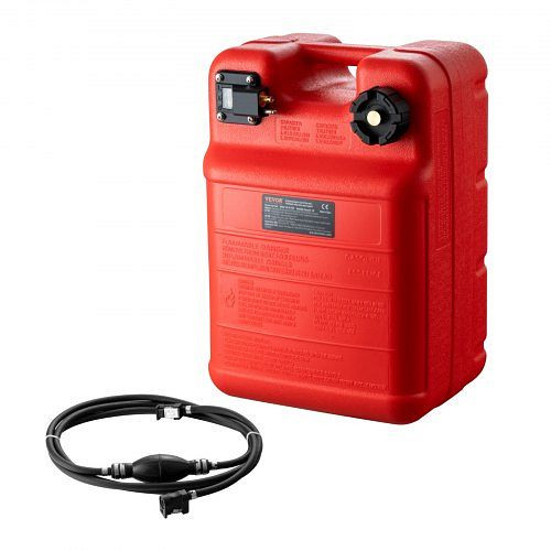 VEVOR Marine-Kraftstofftank, 24 L, tragbarer Bootstank mit Außenbordmotor, Kunststoff-Außenbord-Kraftstofftank, CYCYXLS6GAL0N38MBV0