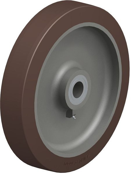 Blickle GB 500/50K Rad aus Blickle Besthane®, Braun, 754328