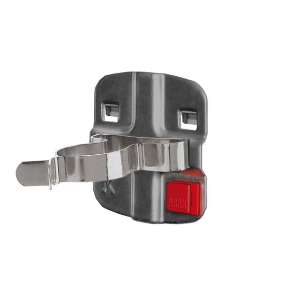 Kappes RasterPlan/ABAX Werkzeugklemme D 25 mm, einfach große Grundplatte anthrazitgrau, 3343.00.6108