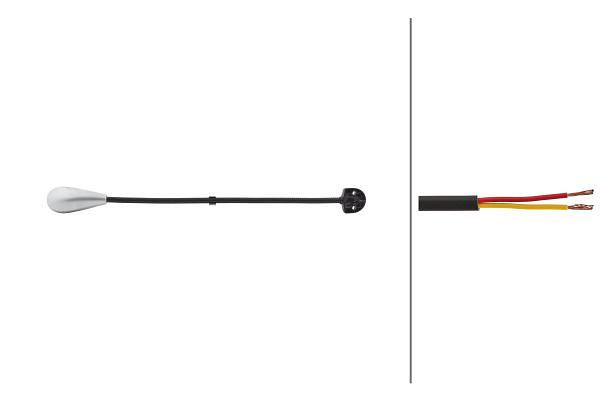 HELLA Leseleuchte, SpotLED, LED, 24/12V, 3.0W, LED, Anbau, Lichtscheibenfarbe: glasklar, LED-Lichtfarbe: weiß/rot, innen, silber, 2JA 343 720-631