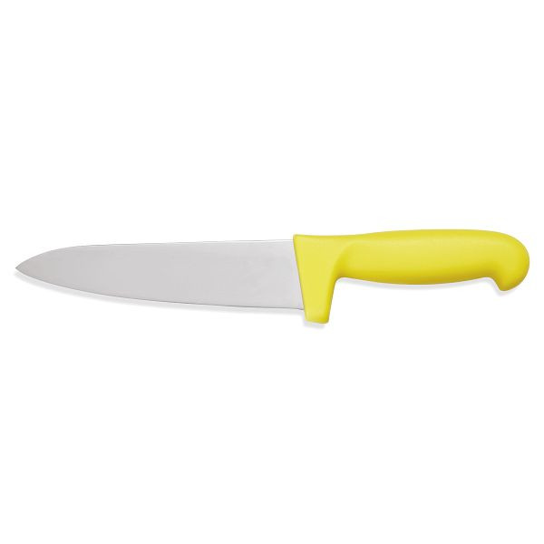 WAS Kochmesser HACCP, 18 cm, gelb, Edelstahl, 6900183, 4044925068604