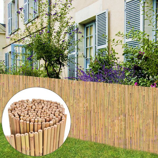 vidaXL Gartenzaun Bambus 300 x 100 cm, 142683