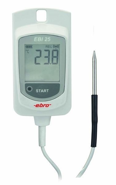ebro EBI 25-TE Funk-Temperaturdatenlogger mit externem Fühler, 1340-6201