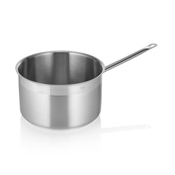WAS Stielkasserolle Cookware 21, 25 cm Durchmesser, hohe Ausführung, 2106280