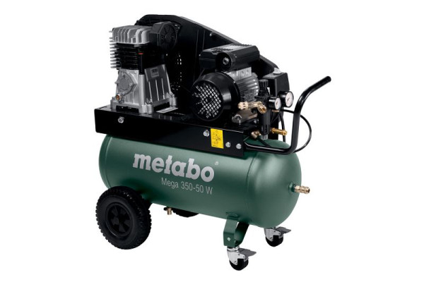 metabo Kompressor Mega 350-50 W Karton, anspruchsvoller Einsatz, 601589000