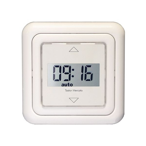 Kaiser Nienhaus Rollladenzeitschaltuhr Tastor Mercato, Tages-/ Wochenprogramm, 320050