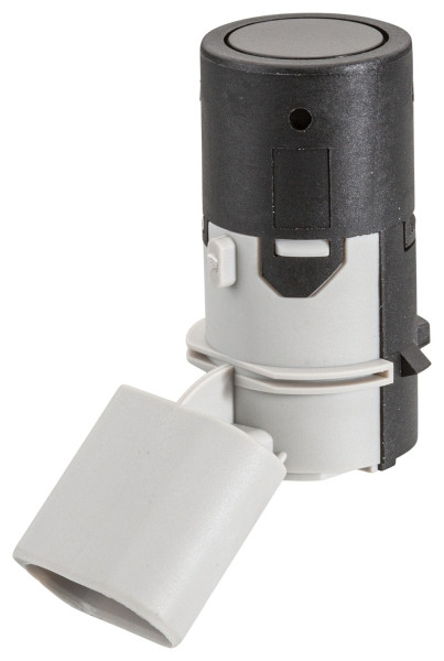 HELLA Sensor, Einparkhilfe, gewinkelt, 3-polig, gesteckt, lackierbar, 6PX 358 141-041