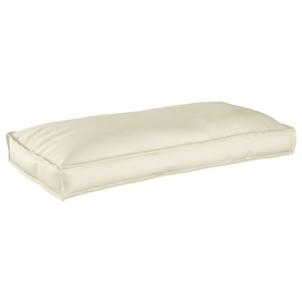 vidaXL Palettkissen für Sitz/Rückenlehne Creme 120x60x12 cm Oxford-Gewebe, 42001560