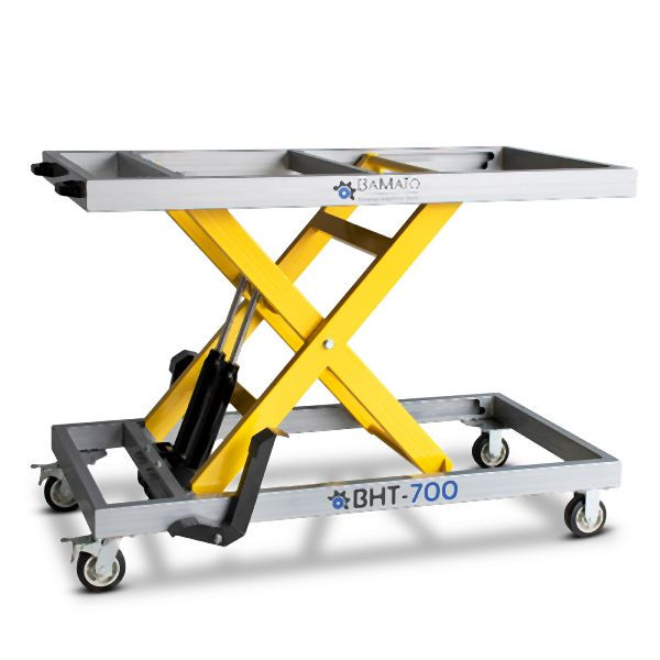 BAMATO Hubtisch, Hubhöhe 480 mm / 1085 mm, 1000 x 1550 mm, BHT-700
