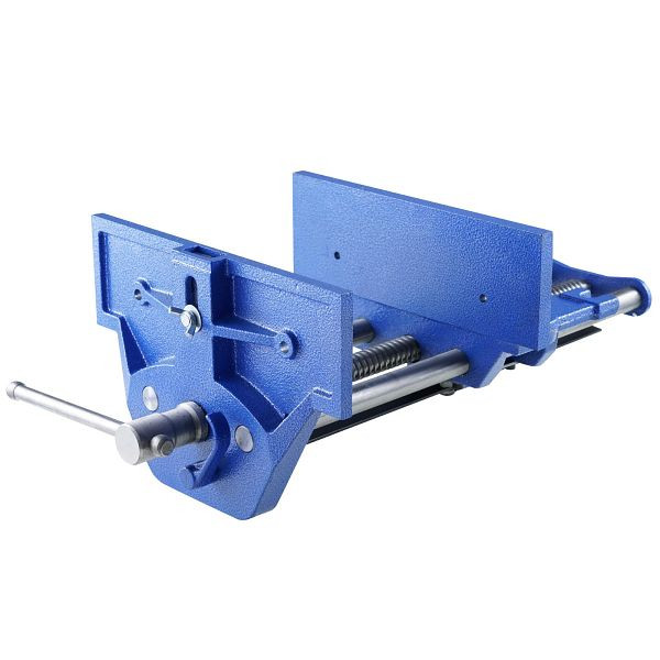 VEVOR Schraubstock für Holzarbeiten 110mm Spanntiefe 335mm Öffnungsbreite aus Gusseisen pulverbeschichtet 11KN Spannkraft, MGTHQ10YCPKSX7QL9V0