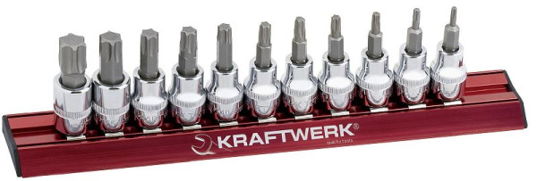 Kraftwerk Bit für TX-Schrauben-Steckschlüssel-Satz MAGALU 3/8", 11-tlg, 205099
