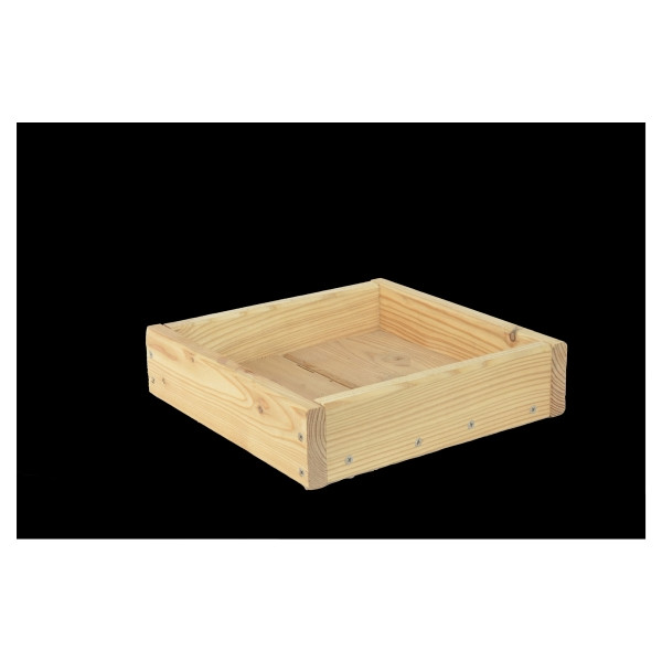 T&J AALBORG-Serie Zaunelement, Lärche Regal, BxTxH: 24 x 24 x 6 cm, 29368