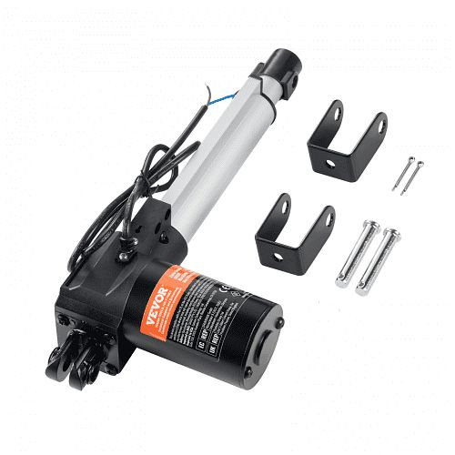 VEVOR 6000N Linearantrieb DC 12V, IP44, 150mm Hub, ≤50dB, 5mm/s, Elektrische Türöffner Lineartechnik, ZXXXZXQ6INCH0FY9LV9