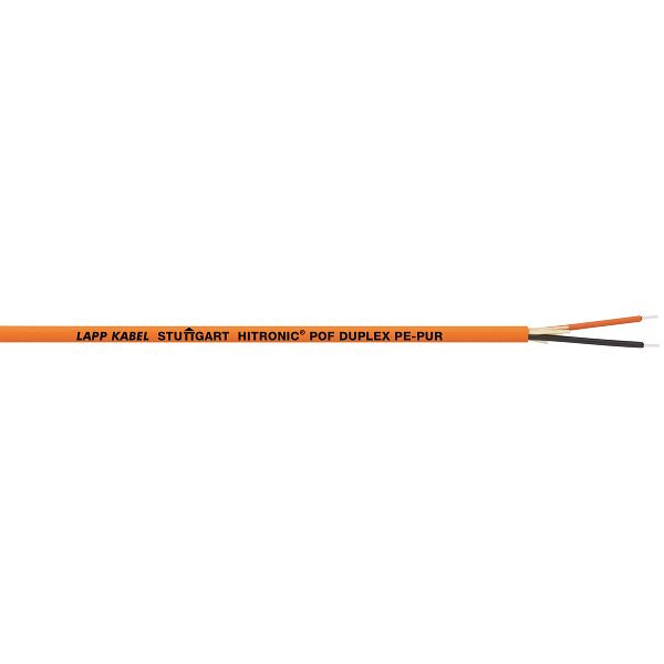 LAPP LWL-Kabel HITRONIC® POF DUPLEX PE-PUR, VE: 500 Meter, 28020002/500