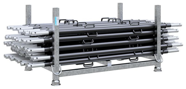 Schake Richtstreben SET bestehend aus: 50 x Richtstrebe (Art.-Nr. 117911R), 1 x Stapelpalette (Art.-Nr. 50115), 117911R-SET