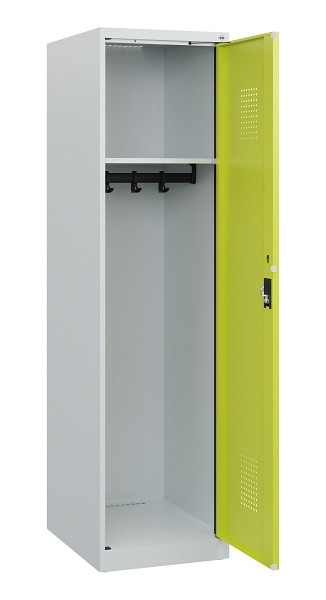 C+P Spind Evolo PLUS, 1 Abteil, 1530x400x500mm, 7035/0024, Zylinderschloss, 0490005-12 S10042