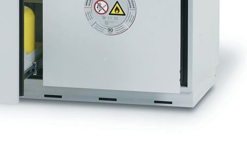 asecos Unterbausockel für Gefahrstoff-Unterbauschränke GU 110/ GU 112/ SL112/ SL114, 133467